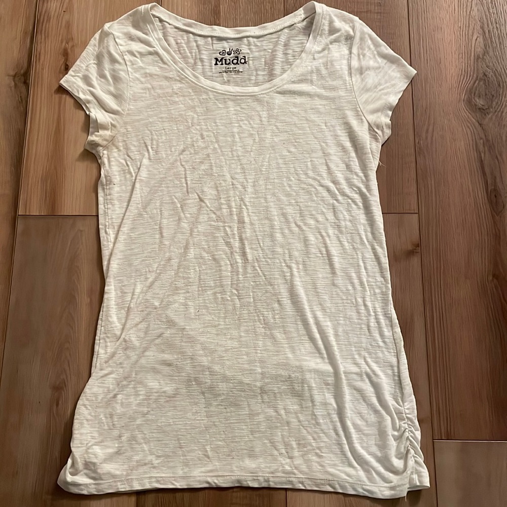 Mudd White Tee Shirt